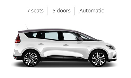 Group J Renault Grand Scenic Automatic AC (Or Similar)